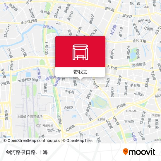 剑河路泉口路地图
