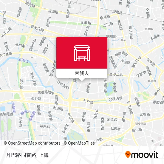 丹巴路同普路地图