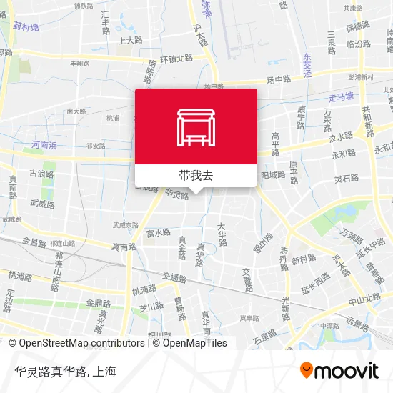 华灵路真华路地图