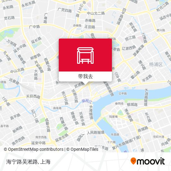 海宁路吴淞路地图