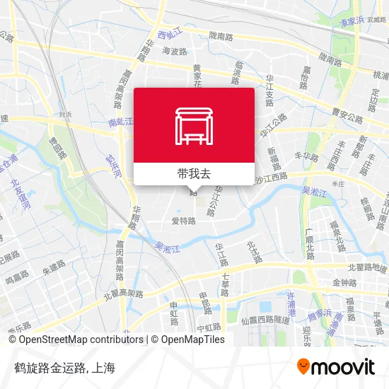 鹤旋路金运路地图