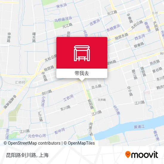 昆阳路剑川路地图