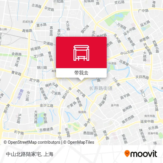 中山北路陆家宅地图