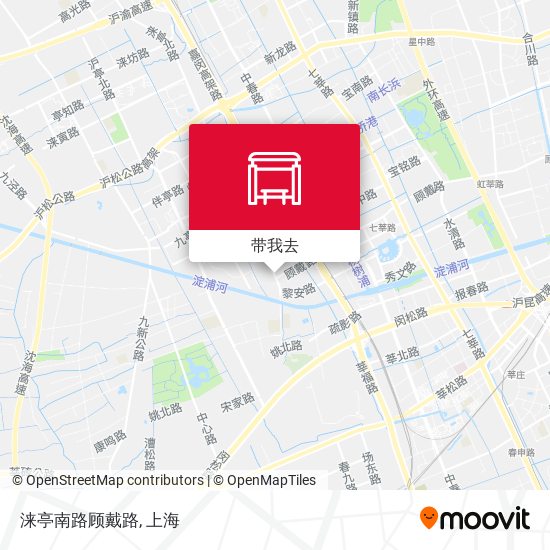 涞亭南路顾戴路地图