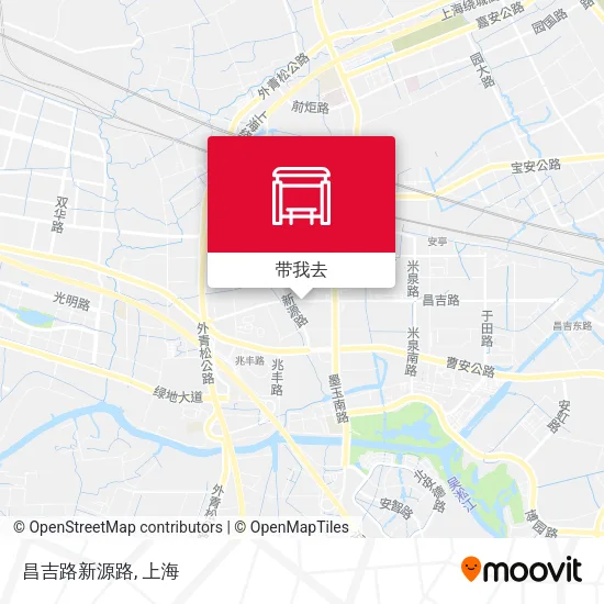 昌吉路新源路地图