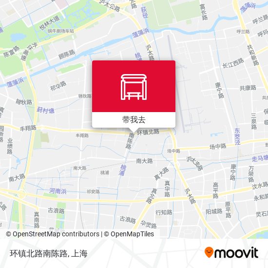 环镇北路南陈路地图