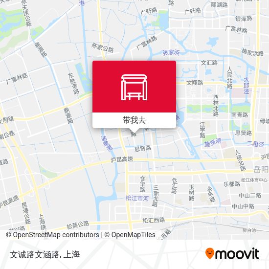 文诚路文涵路地图