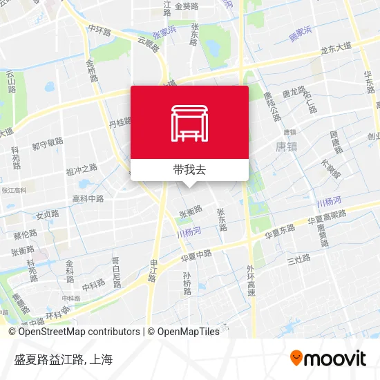 盛夏路益江路地图