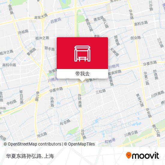 华夏东路孙弘路地图