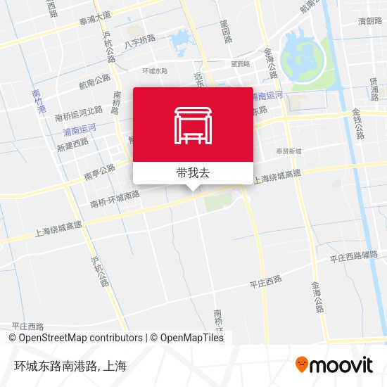 环城东路南港路地图