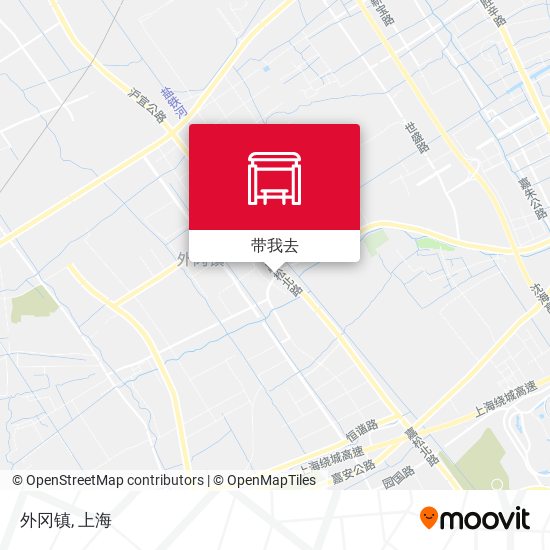外冈镇地图