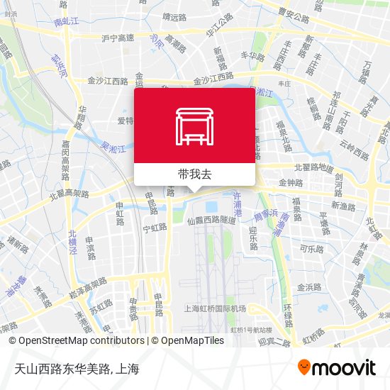 天山西路东华美路地图