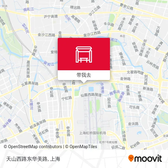 天山西路东华美路地图