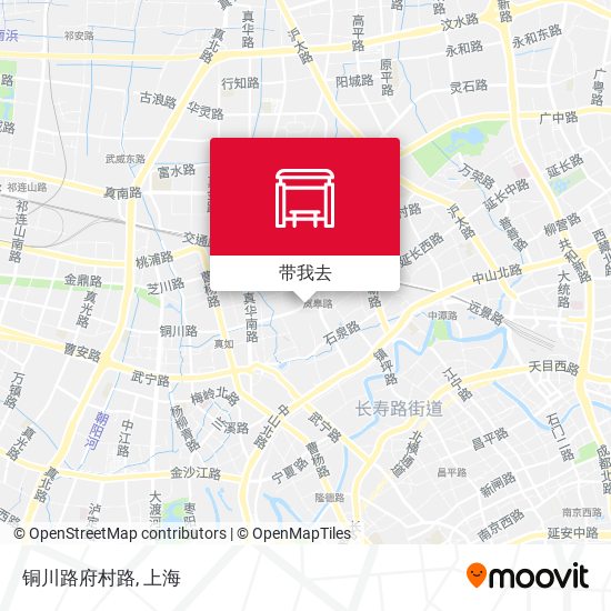铜川路府村路地图
