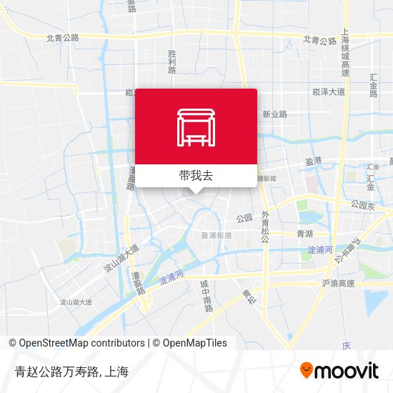 青赵公路万寿路地图