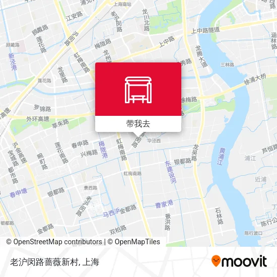 老沪闵路蔷薇新村地图