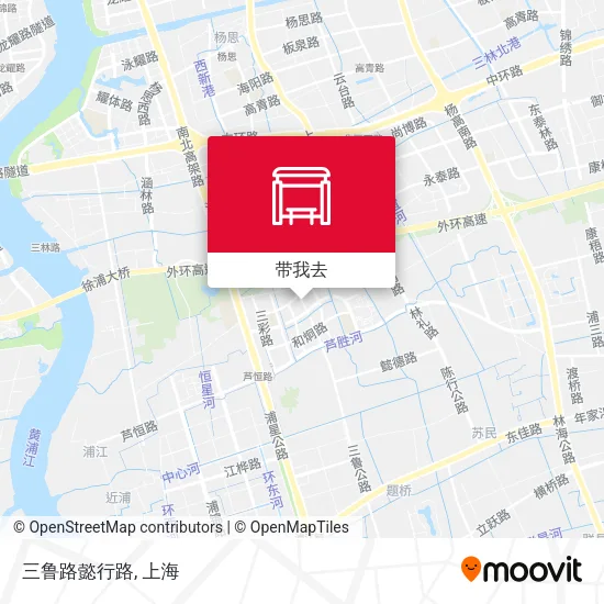 三鲁路懿行路地图