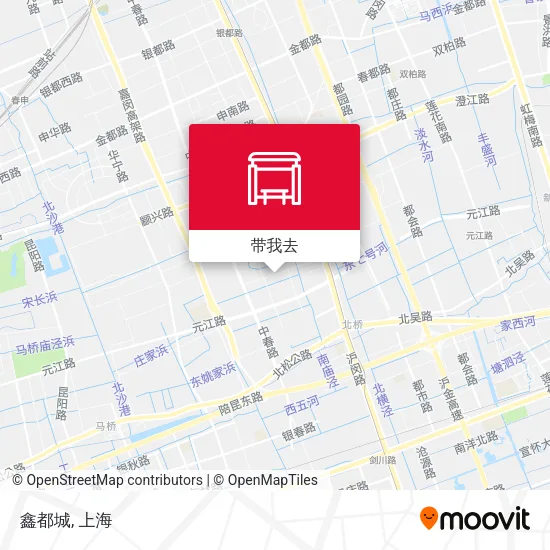 鑫都城地图