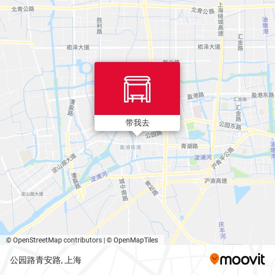 公园路青安路地图