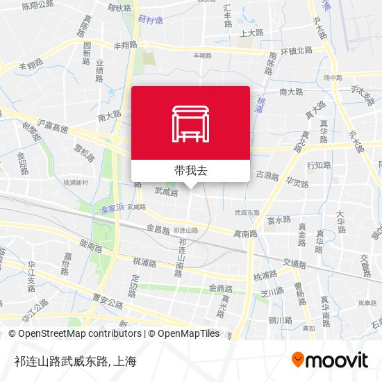 祁连山路武威东路地图