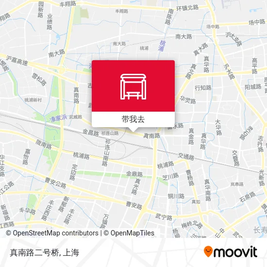 真南路二号桥地图