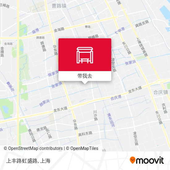 上丰路虹盛路地图