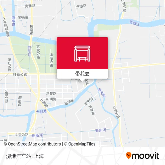 泖港汽车站地图