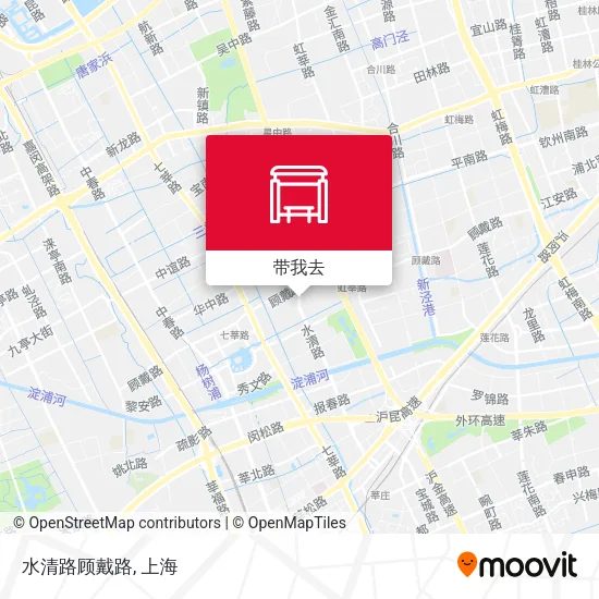 水清路顾戴路地图