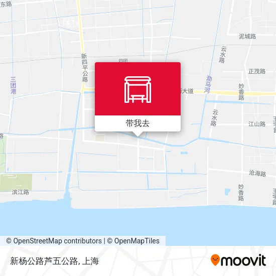 新杨公路芦五公路地图