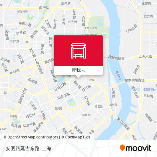 安图路延吉东路地图