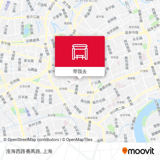 淮海西路番禺路地图