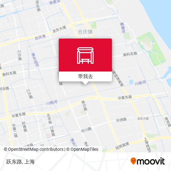跃东路地图