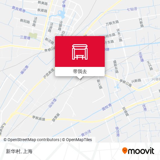 新华村地图