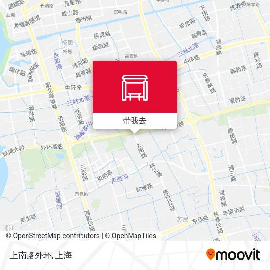 上南路外环地图