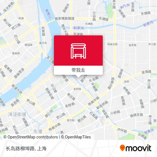 长岛路柳埠路地图