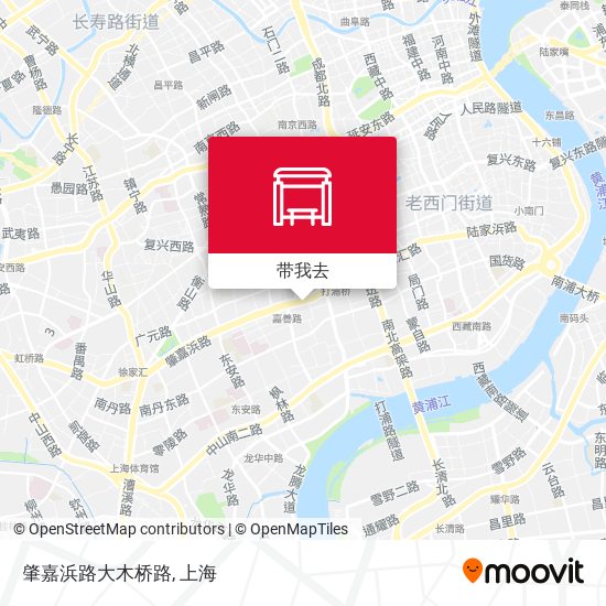 肇嘉浜路大木桥路地图