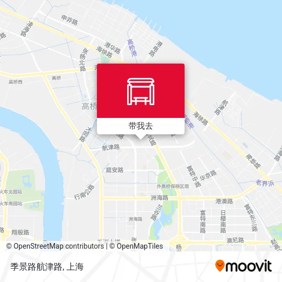 季景路航津路地图