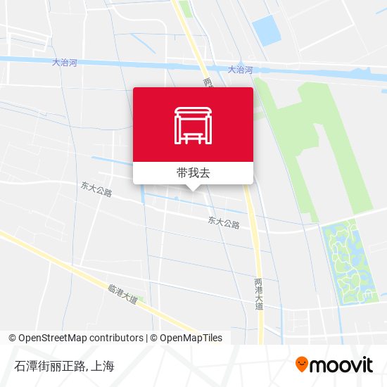 石潭街丽正路地图