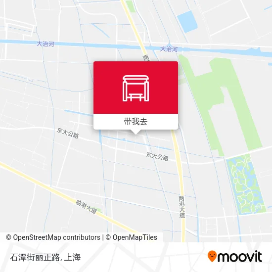 石潭街丽正路地图
