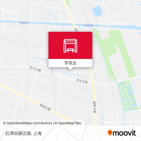 石潭街丽正路地图