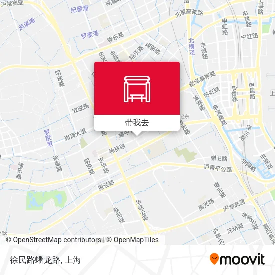 徐民路蟠龙路地图