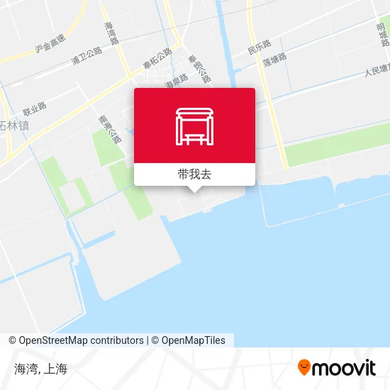 海湾地图