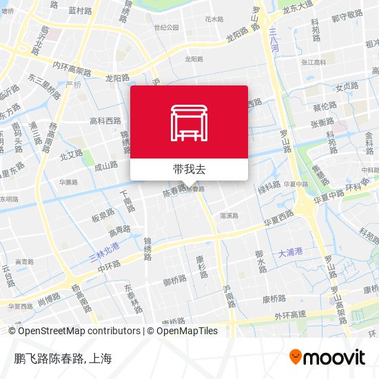 鹏飞路陈春路地图