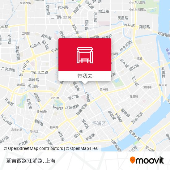 延吉西路江浦路地图