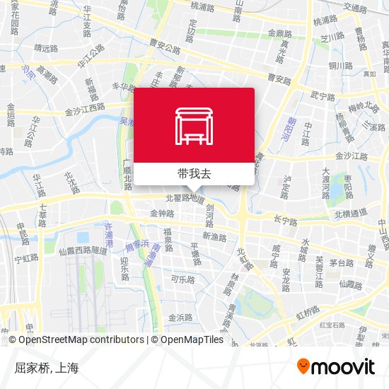 屈家桥地图