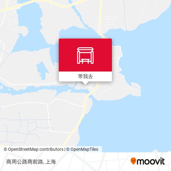 商周公路商前路地图
