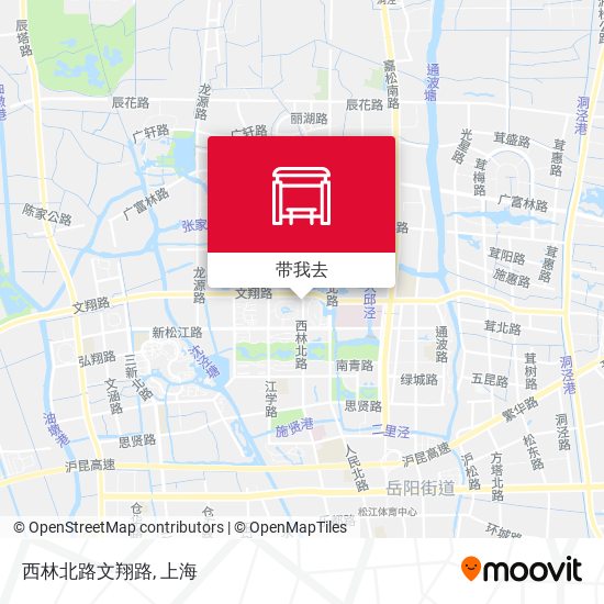 西林北路文翔路地图