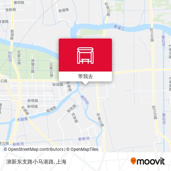 泖新东支路小马港路地图
