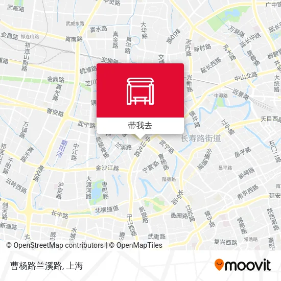 曹杨路兰溪路地图