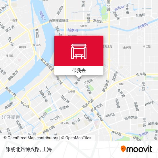 张杨北路博兴路地图